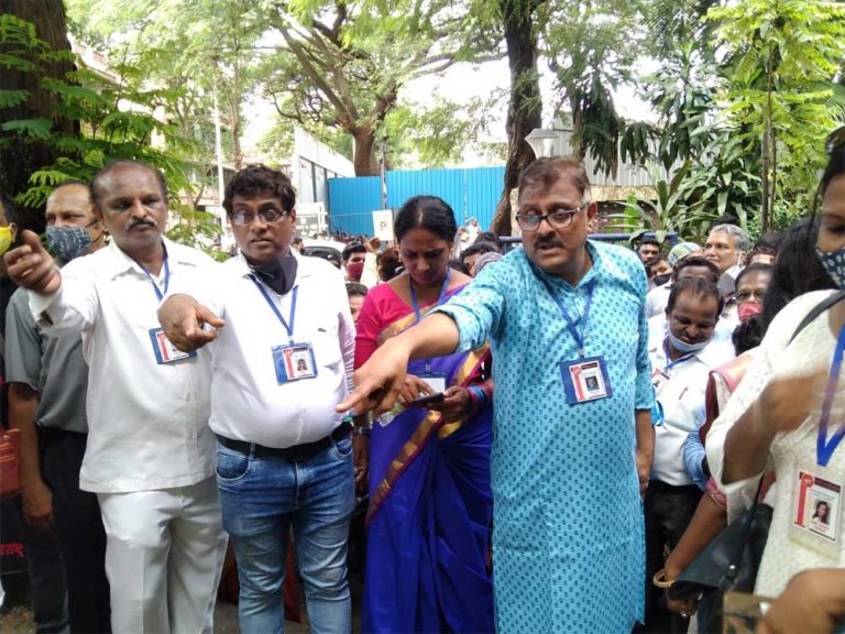 रंगकर्मींचे आंदोलन