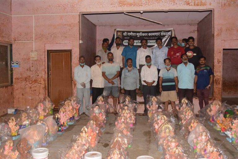 “मूर्तिकाराला मूर्तिकाराची साथ”