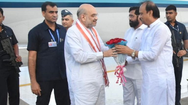 अजितदादा तुम्ही योग्य ठिकाणी आलात -अमित शहा