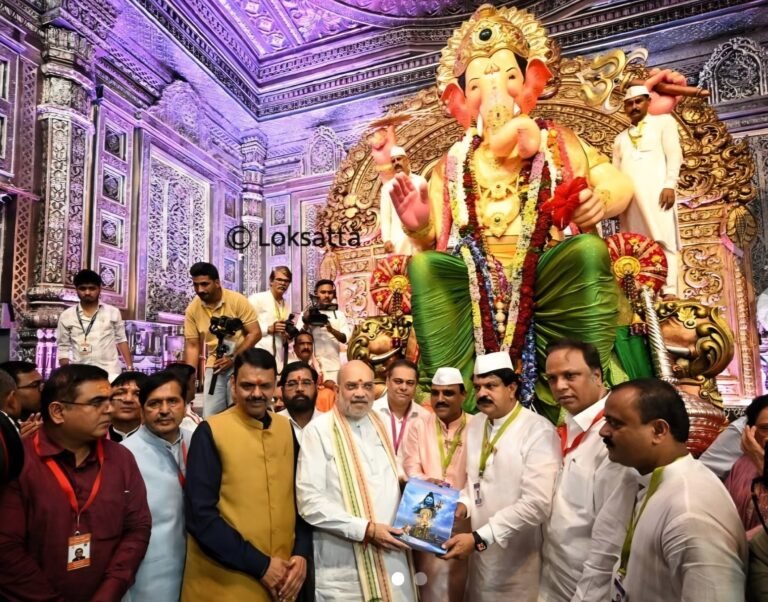 केंद्रीय गृहमंत्री अमित शाह यांचा मुंबई दौरा: अखिल भारतीय राजभाषा संमेलनाचे उद्घाटनासह सांस्कृतिक उपक्रमांना हजेरी